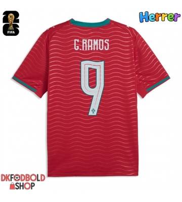 Portugal Goncalo Ramos #9 Hjemmebanetrøje VM 2026 Kort ærmer